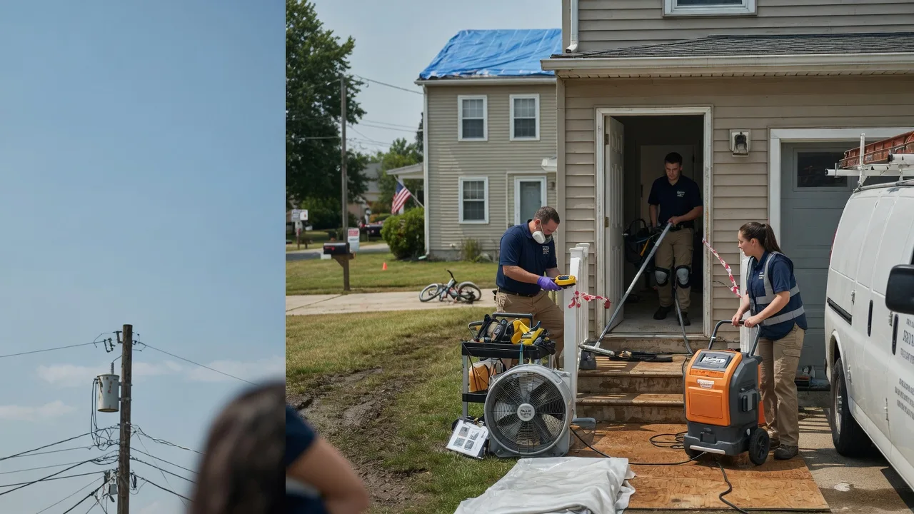 Water Damage Repair in Pratts, VA near me